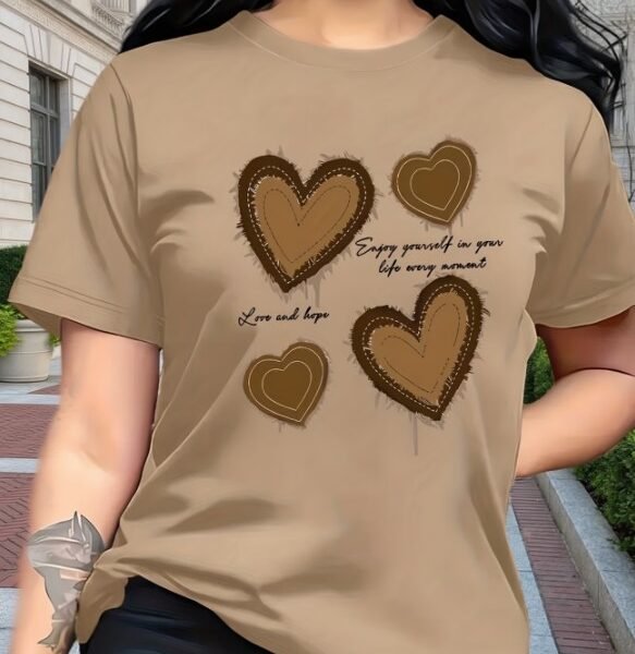 T-shirt Feminina Coffee Style Basic