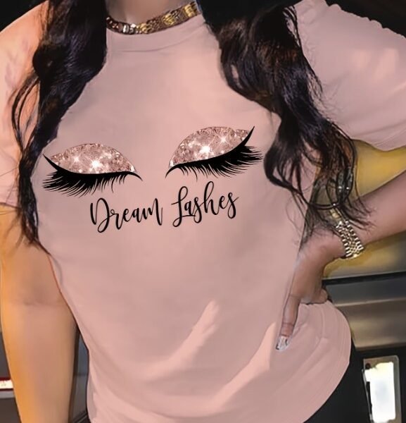 T-shirt Feminino Look Básico Casual