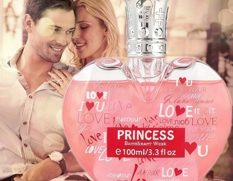 Perfume Princess 100ml – O Brilho Romântico da Fragrância Floral Frutada