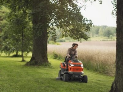 Aluguel de Trator Cortador de Grama Husqvarna