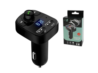 Transmissor FM Bluetooth X8 Carro MP3 Player USB
