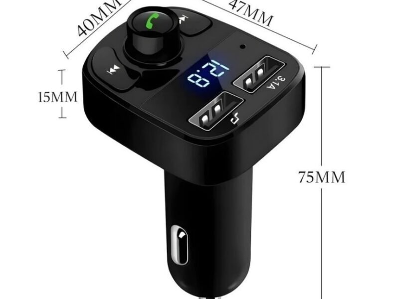 Transmissor FM Bluetooth X8 Carro MP3 Player USB