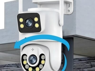 Camera IP Wifi Lente Dupla Prova D'Agua Yoosee 360