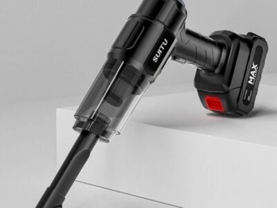 Aspirador De Po Veicular Portatil Recarregavel