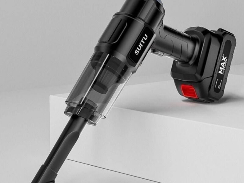 Aspirador De Po Veicular Portatil Recarregavel