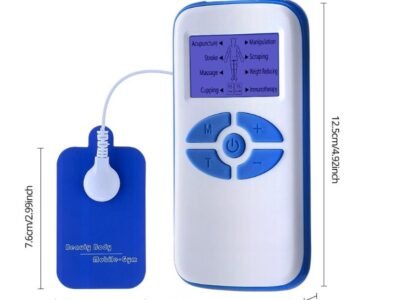 Massageador Elétrico Corporal TENS com Eletrodos