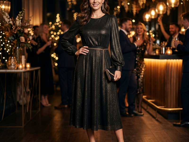 Fashion Womem Fist Look Manager Black Friends