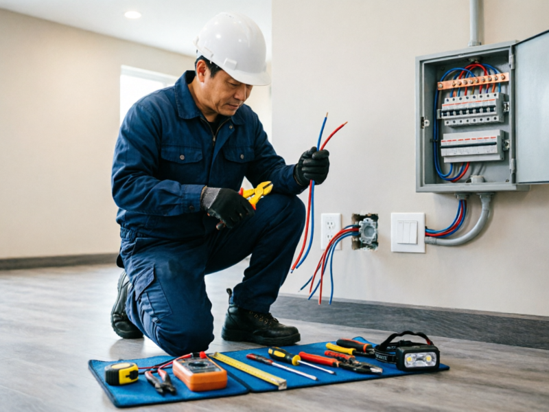 Eletricista Especialista em Quadros e Fiação Residencial
