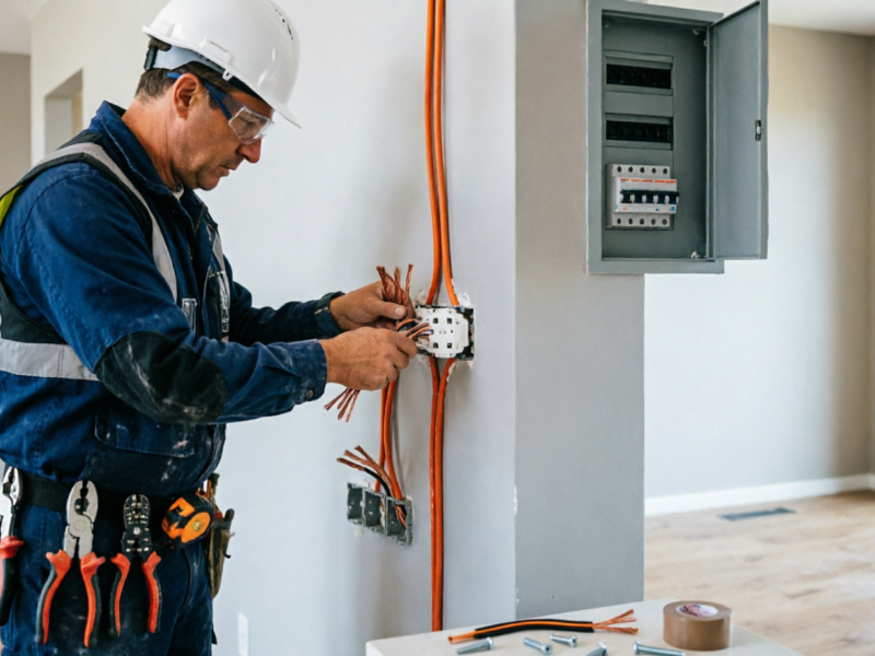 Eletricista Especialista em Quadros e Fiação Residencial