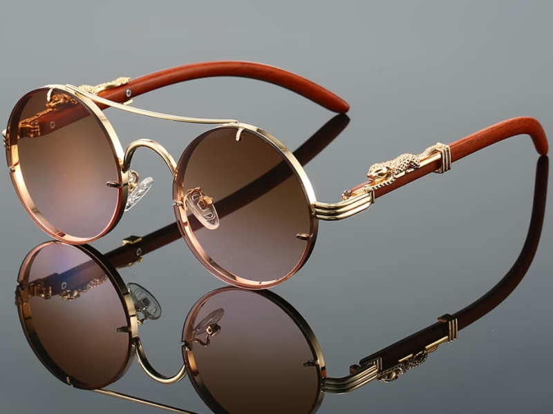 Óculos de Sol - Fusão Perfeita entre o Retro Luxuoso e o Design Moderno