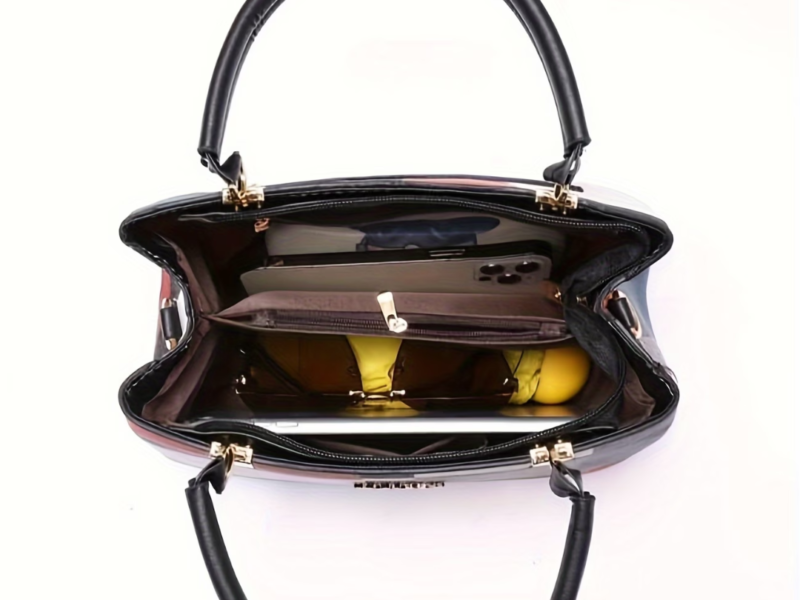 Mini Bolsa Xadrez Premium – Elegância com Toque de Charme