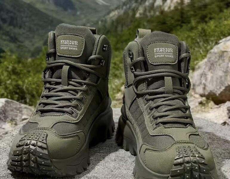 Aluguel de Botas Táticas de Alta Performance – Tração Máxima para Trilhas e Aventuras