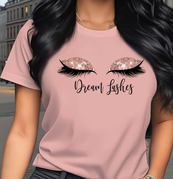 T-shirt Feminino Look Básico Casual