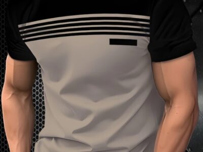 Camisa Masculina Gola O - Look Homem Moderno