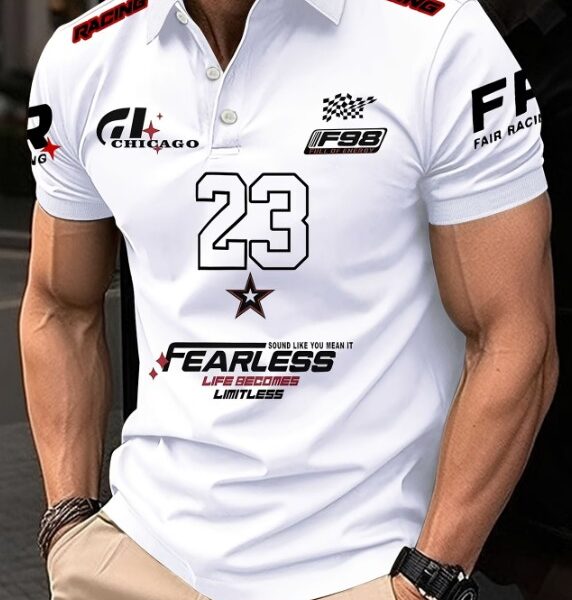 Camiseta Masculina Homem Estiloso Moderno