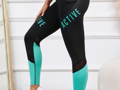 Legging Active Estilo Fitness Moderno e Confortável