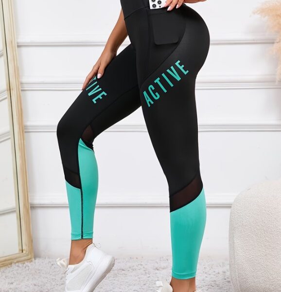 Legging Active Estilo Fitness Moderno e Confortável