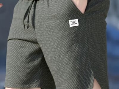 Short Masculino Texturizado – Estilo Casual & Resort