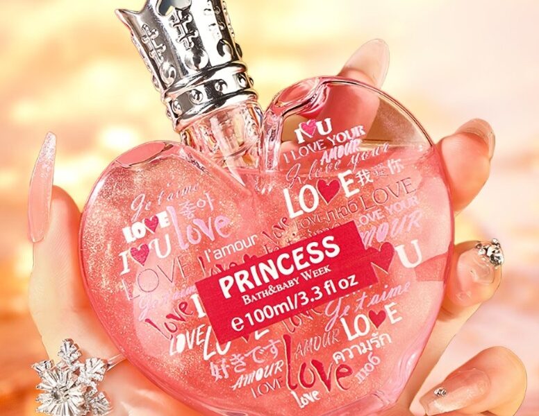 Perfume Princess 100ml – O Brilho Romântico da Fragrância Floral Frutada