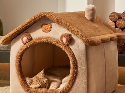 Toca de Inverno Ultra Macia e Térmica para Gatos