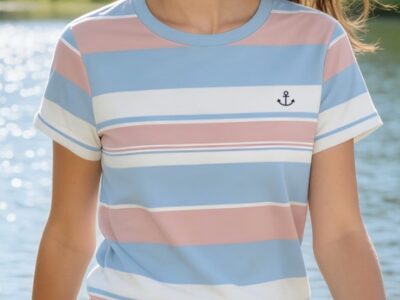 Blusa Feminina Listras Look Casual