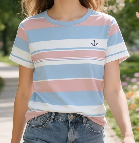 Blusa Feminina Listras Look Casual