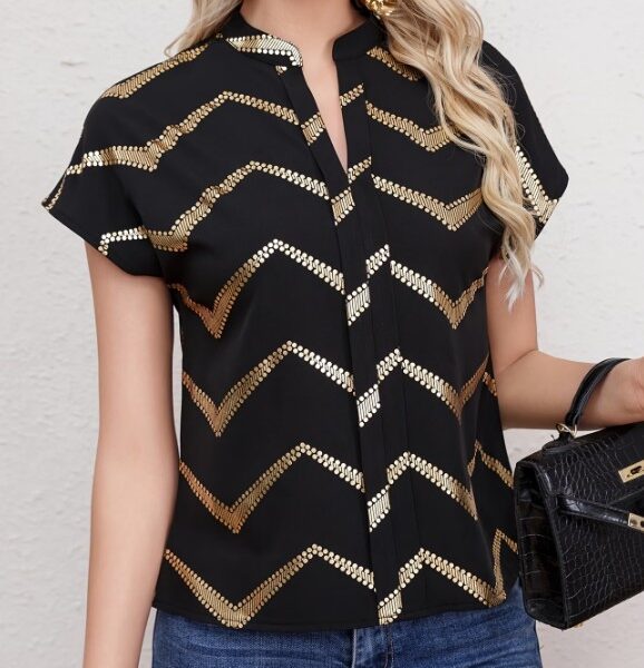 Blusa Feminina Look Mulher Moderna Elegante