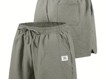 Short Masculino Texturizado – Estilo Casual & Resort