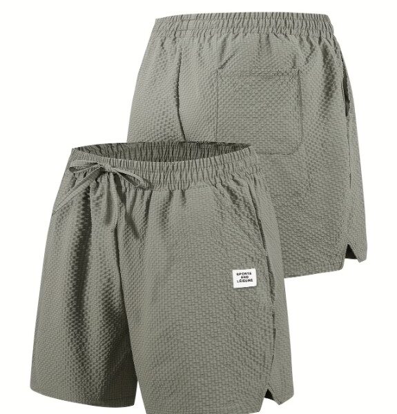 Short Masculino Texturizado – Estilo Casual & Resort