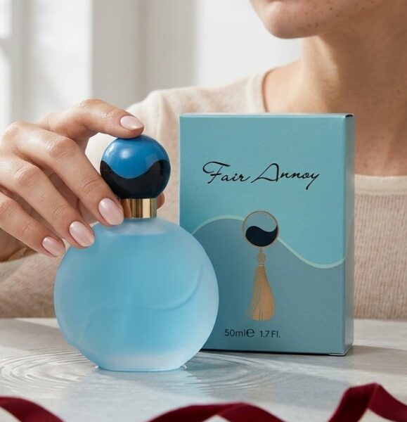 Perfume Feminino Blue Charm 50ml – O Frescor Irresistível do Jasmim e Limão