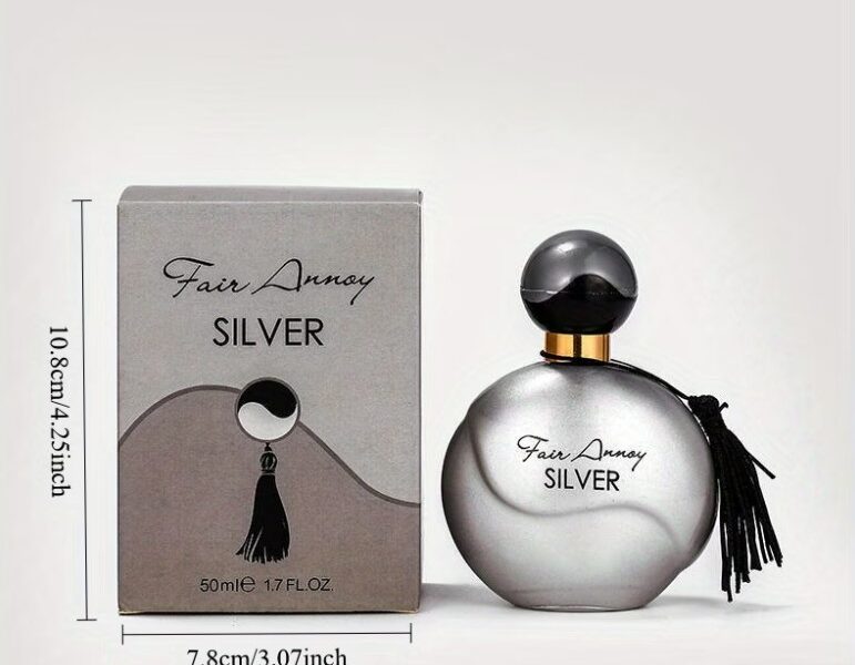 Perfume Feminino Fair Away Silver 50ml – Elegância Magnética e Luxuosa