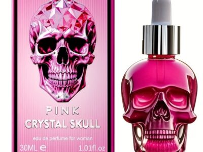 Pink Crystal Skull 30ml – Atitude e Doçura em um Frasco Icônico