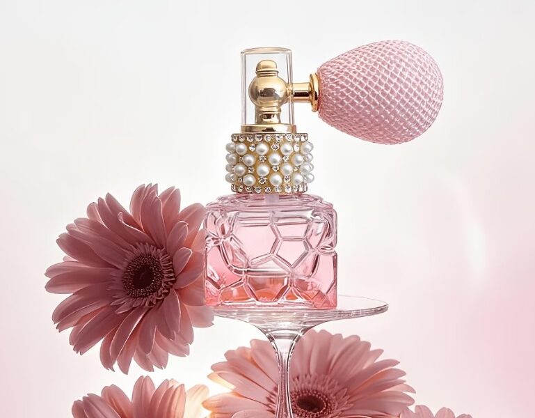Frasco de Perfume Vintage com Airbag – Elegância e Sofisticação na sua Penteadeira