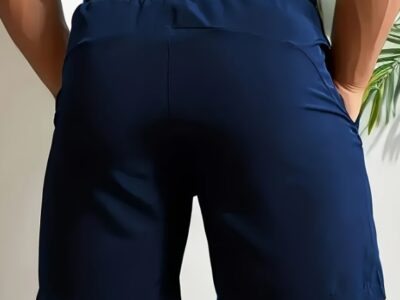 Short Masculino Slim Fit Look Casual e Academia