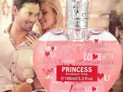 Perfume Princess 100ml – O Brilho Romântico da Fragrância Floral Frutada