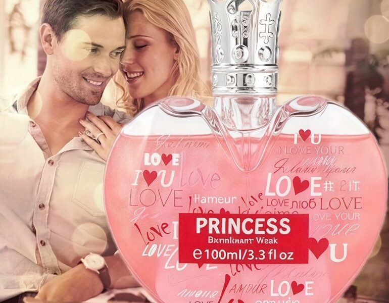 Perfume Princess 100ml – O Brilho Romântico da Fragrância Floral Frutada