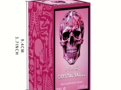 Pink Crystal Skull 30ml – Atitude e Doçura em um Frasco Icônico