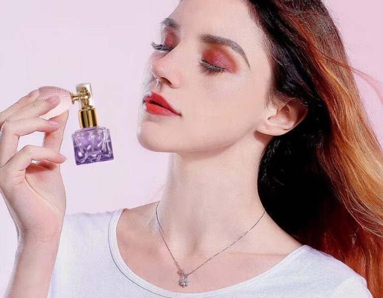 Frasco de Perfume Vintage com Airbag – Elegância e Sofisticação na sua Penteadeira