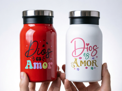 Kit 12 Adesivos Transfer UV Religiosos para Copos