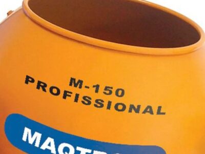 Aluguel de Betoneira Maqtron 150 Litros – Compacta, Eficiente e Pronta para a Obra