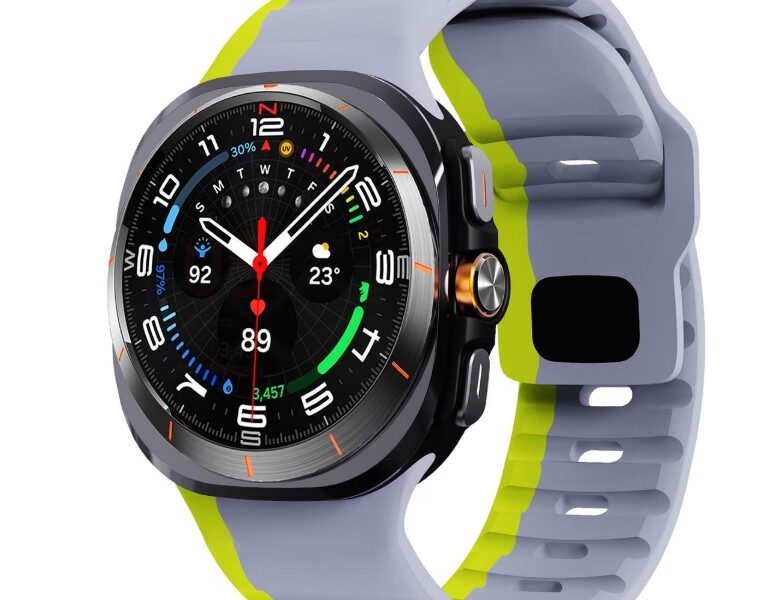 Pulseira de Silicone 47mm para Galaxy Watch Ultra