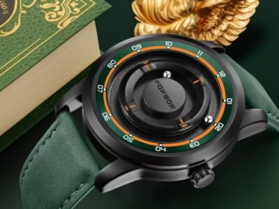 Relógio Magnético Design Futurista Minimalista