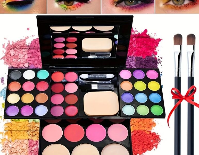 Kit de Maquiagem Multifuncional 39 Cores – O Conjunto Perfeito para Iniciantes