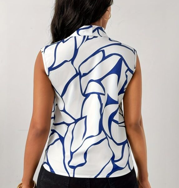 Blusa Feminina com Decote em V Transpassado