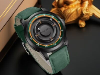 Relógio Magnético Design Futurista Minimalista
