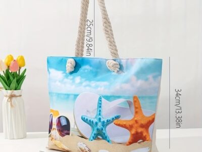 Combo Sol & Mar – Viseira + Bolsa Tropical