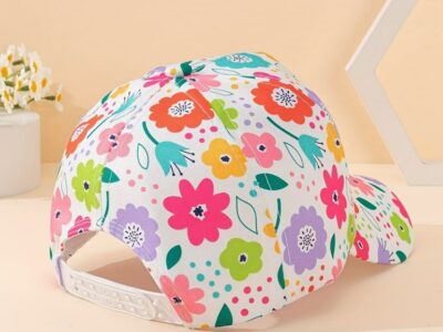 Boné Feminino Floral – Estilo Doce e Versátil