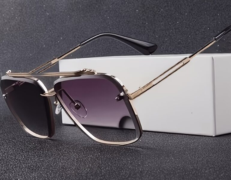 Óculos Premium Masculino – Design Aviador