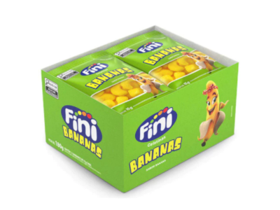 Fini Bananas Gelatinas – Caixa Display com 12un