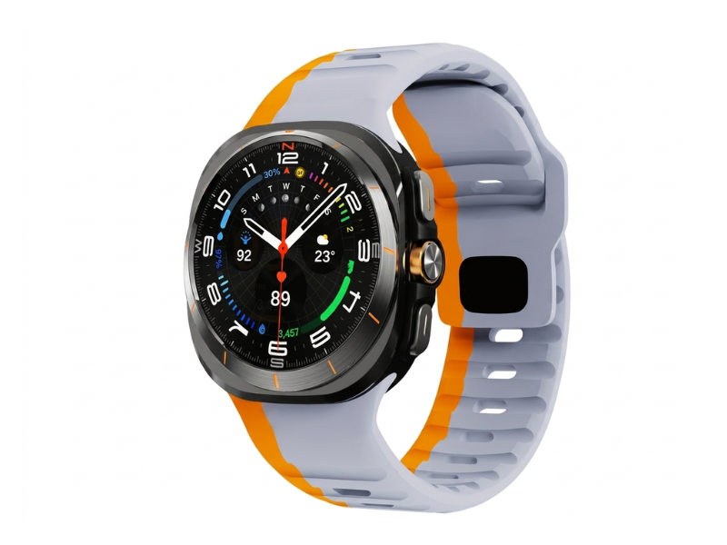 Pulseira de Silicone 47mm para Galaxy Watch Ultra